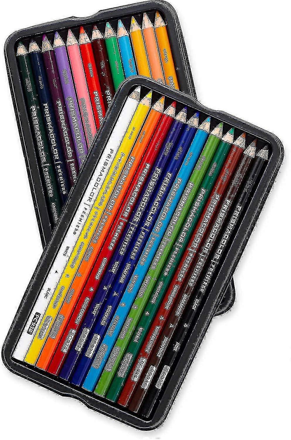 Prismacolor Premier Colored Pencils, Soft Core, 24 Pack