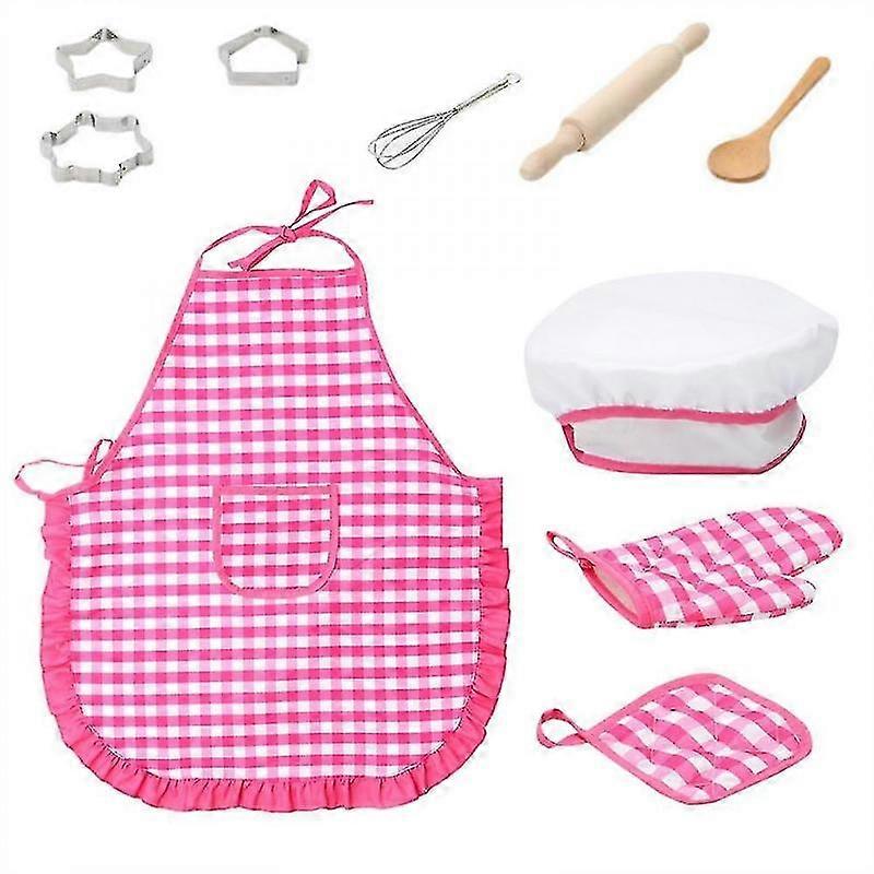 Children's Apron And Chef Hat Set