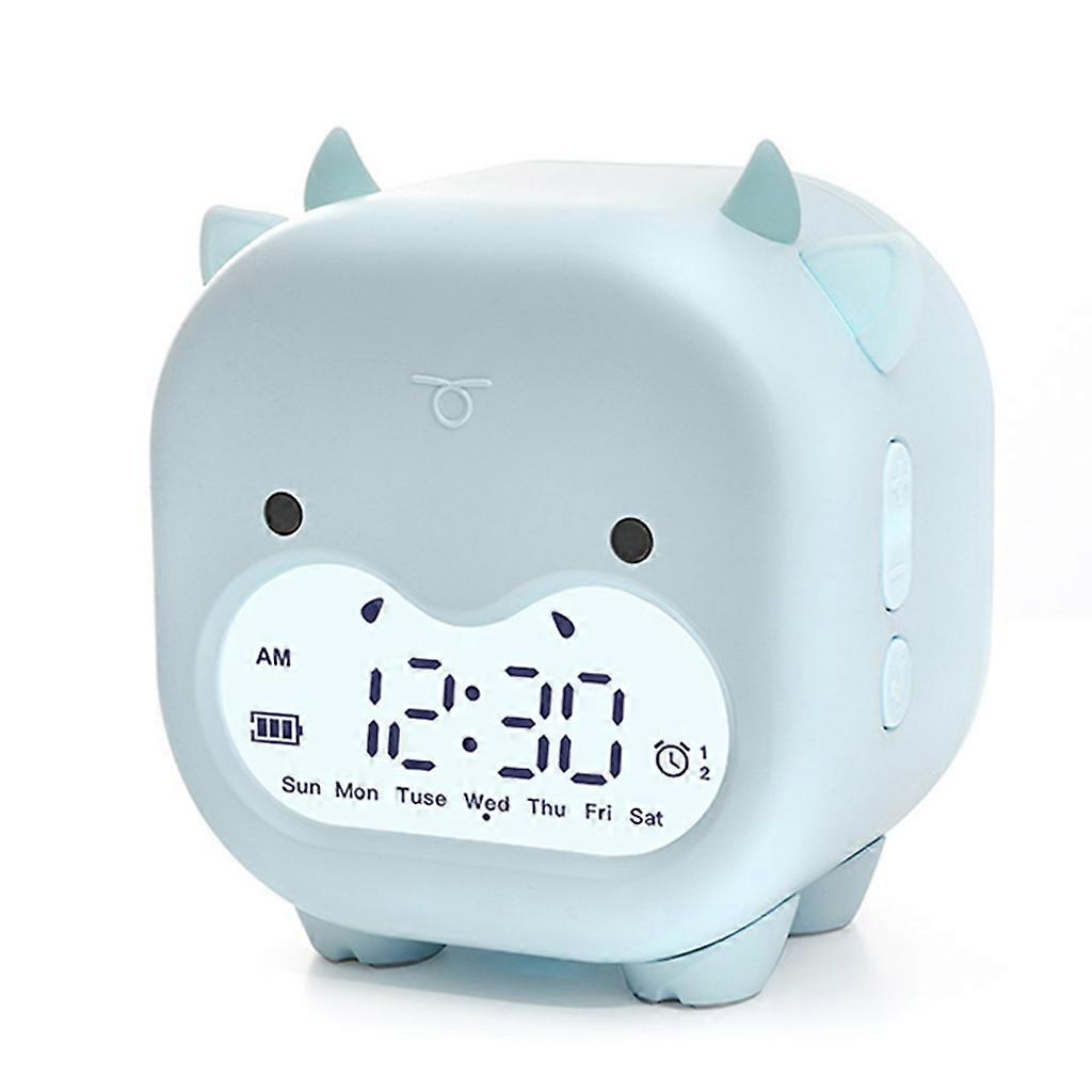 Led Alarm Clock Small Wall Clock Table Clock with Temperature Digital Clock