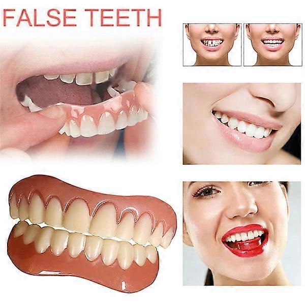 Upper/lower dentures perfect smile veneer dentures