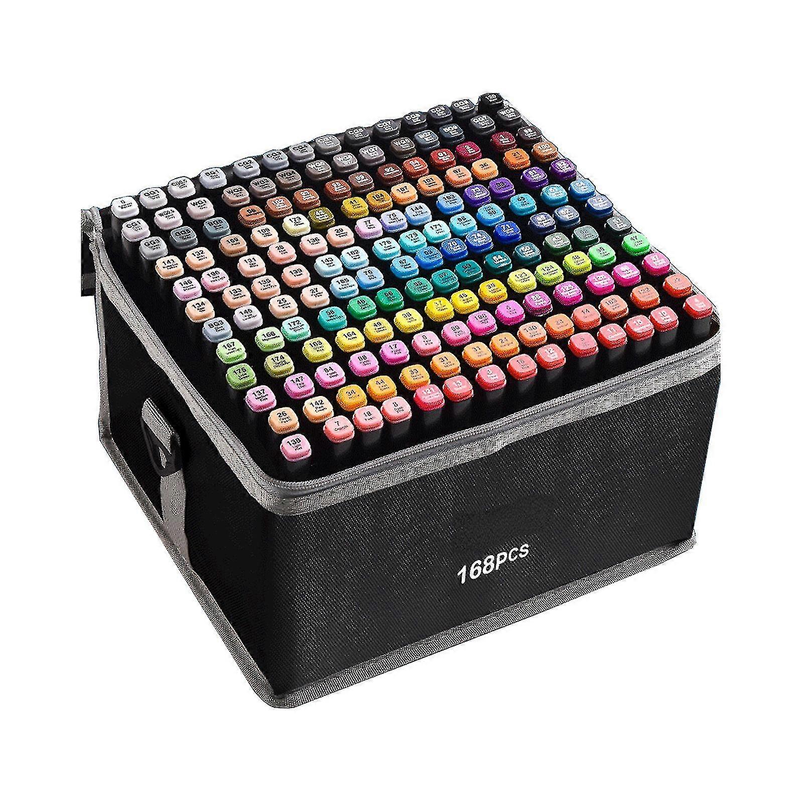 Σετ Μαρκαδόρου Δικέφαλης Τέχνης - 24-120 Χρώμα - Λιπαρό - Για Σχεδίαση, Σκίτσο, Γκράφιτι - Σχολικά Είδη Τέχνης Γραφική ύλη