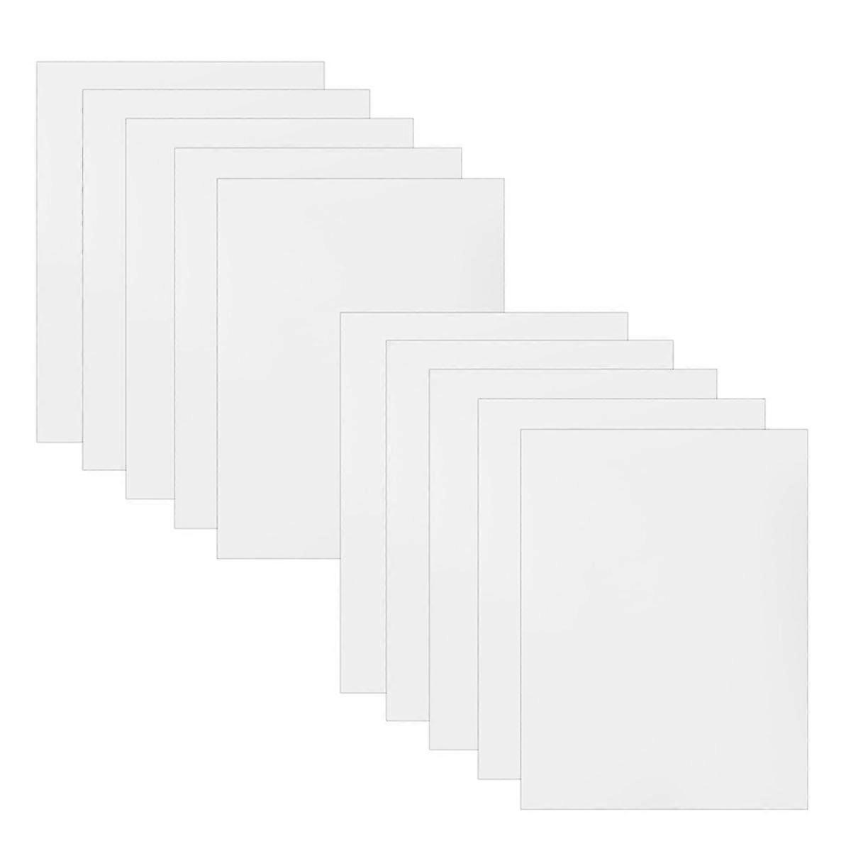 Printable Magnetic Sheets, 8.5x 11inch, 10Pack Glossy Magnet Printer Paper for Inkjet, Magnetic Printer Paper for Fridge