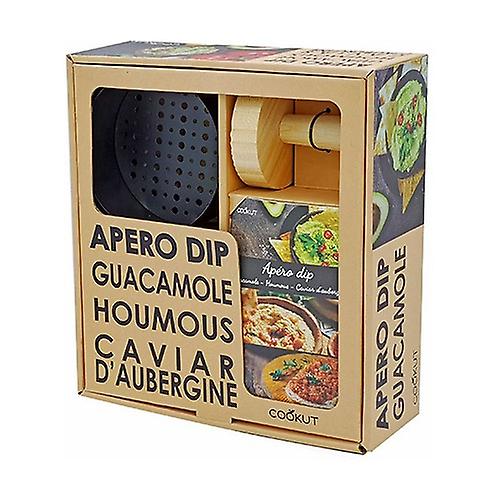 Aperitif kit, guacamole, eggplant caviar, hummus 1 unit