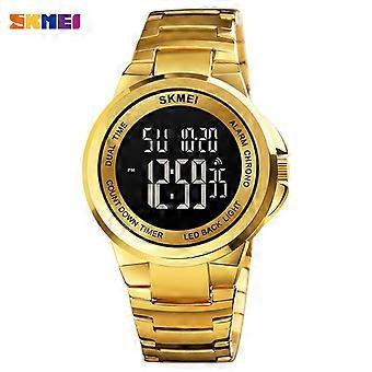 SKMEI 1712 Luxury Men Digitaaliset kellot Fashion Countdown Elektroninen kello Sekuntikello vedenpitävä miesten rannekello Reloj Masculino