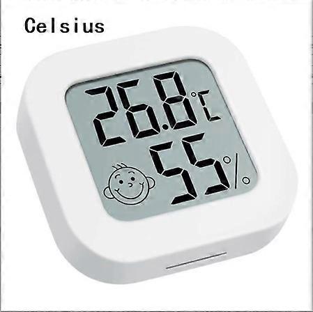 Mini LCD Digital Thermometer Hygrometer Indoor Electronic Temperature Sensor Gauge Room Humidity Meter Weather Station For Home
