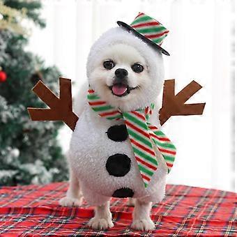 Christmas Snowman Pet Costume Dog Snowman Costume Dog Christmas Clothes Holiday Dog Cat Pet For Christmas Cosplay Suitable for pets 5.5-11.5 kg | Fruugo UK Christmas Snowman Pet Costume Dog Snowman Costume Dog Christmas Clothes Holiday Dog Cat Pet For Christmas Cosplay Suitable for pets 5.5-11.5 kg | Fruugo UK