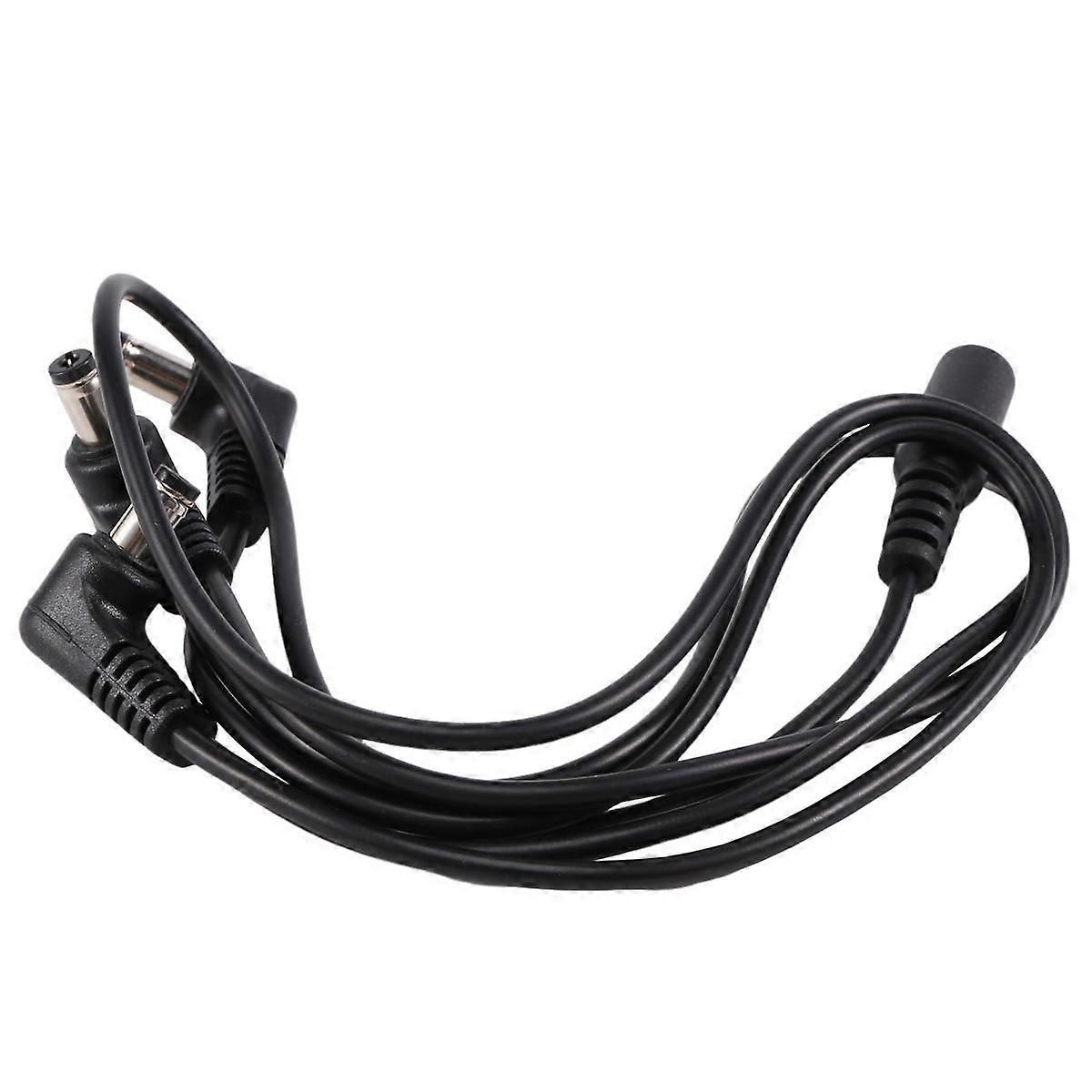 Electrode Daisy Chain Harness Cable Copper Wire for Guitar Effects Power Supply Adapter Splitter black