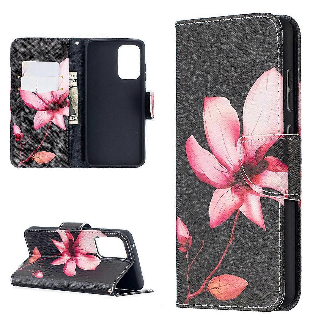 Wallet Stand Design Pattern Printing Folio Flip Leather Phone Shell for Samsung Galaxy A52 4G/5G / A52s 5G