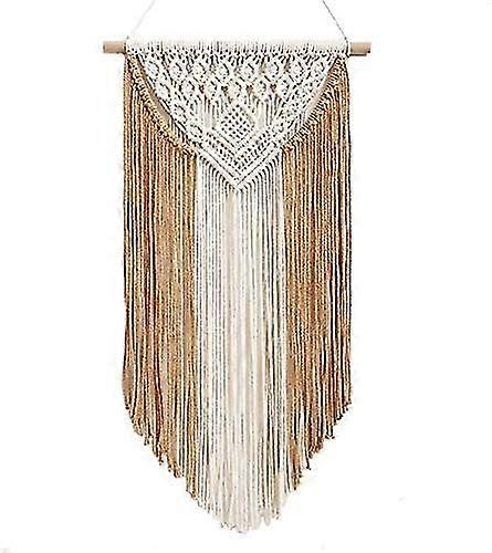 Macrame Wall Hanging Tapestry Bohemian Home Decor Hand-woven Cotton Rope Tapestries