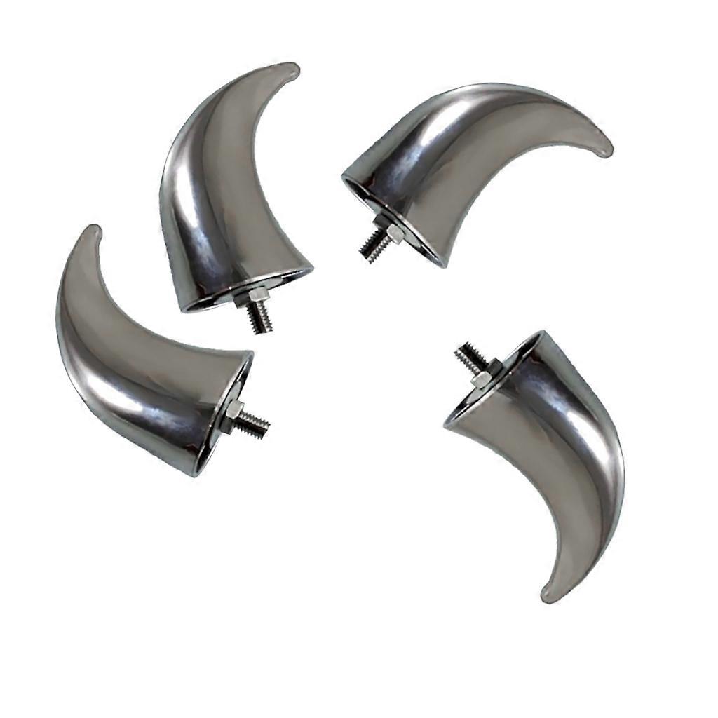 Motorcycle Front Horns Decoration for Chopper Bobber Touring Chrome For Motocross Motorcycle Fender Front Horns Decoration