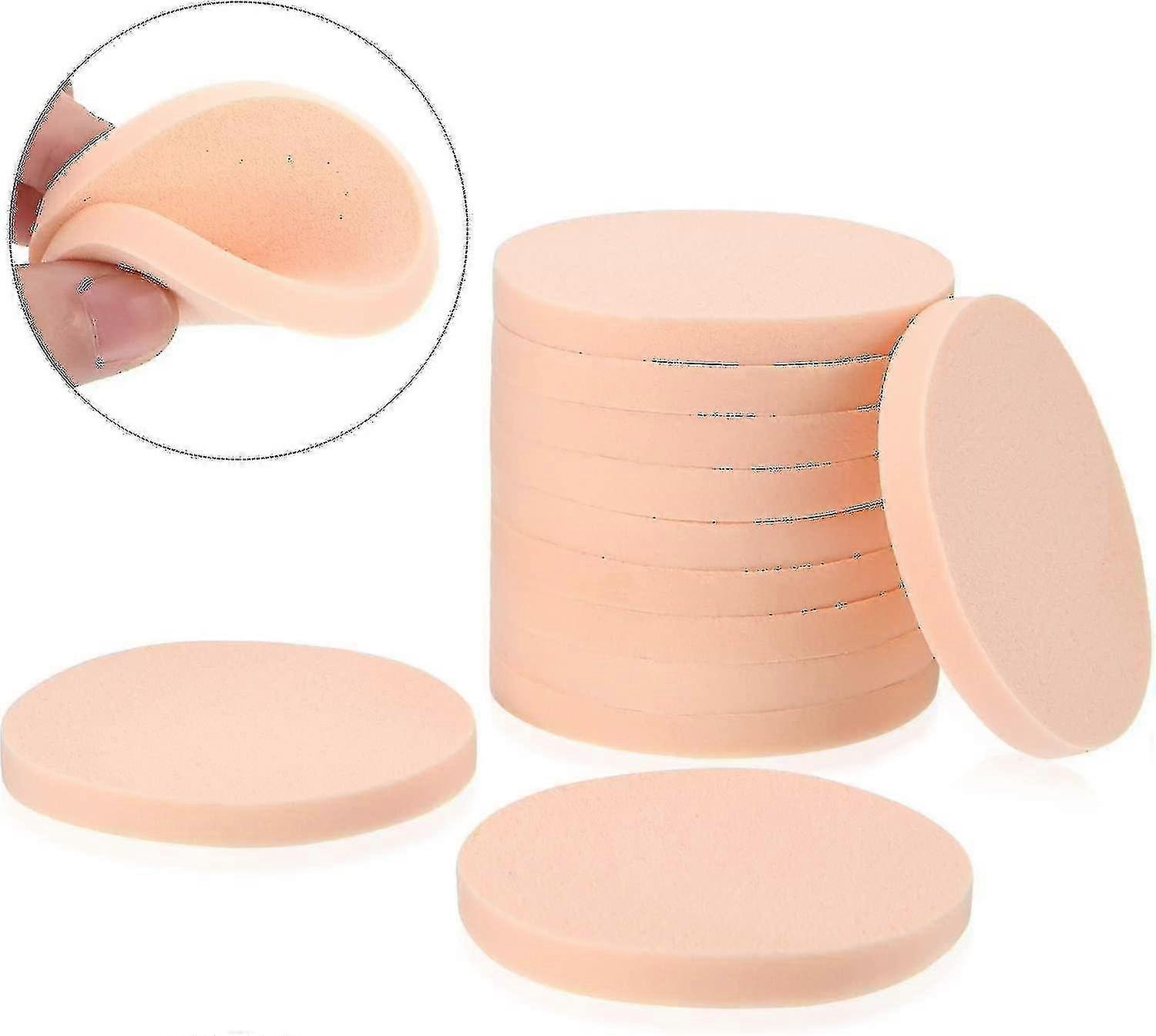 20 Pcs Face Sponge Set Make-up Sponge Round Sponge Puff