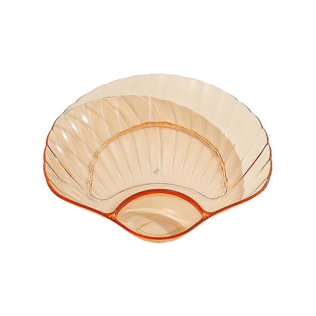 Plastic Tray Serving Dish Conch Seashell Photo Prop Dinner Plate Fruit Plate