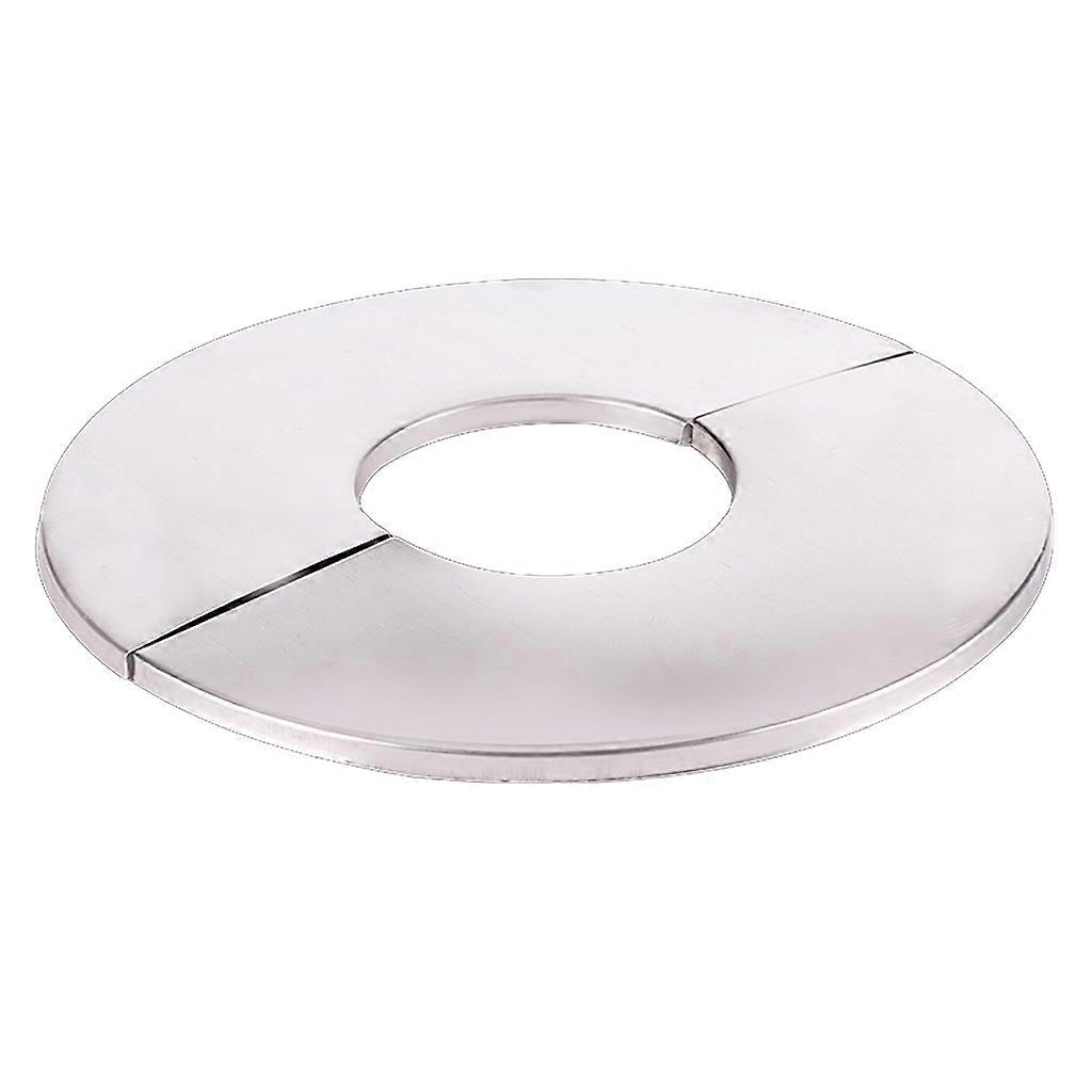 Wall Split Flange Round Escutcheon Plate for Kitchen Faucets Sinks Toilets