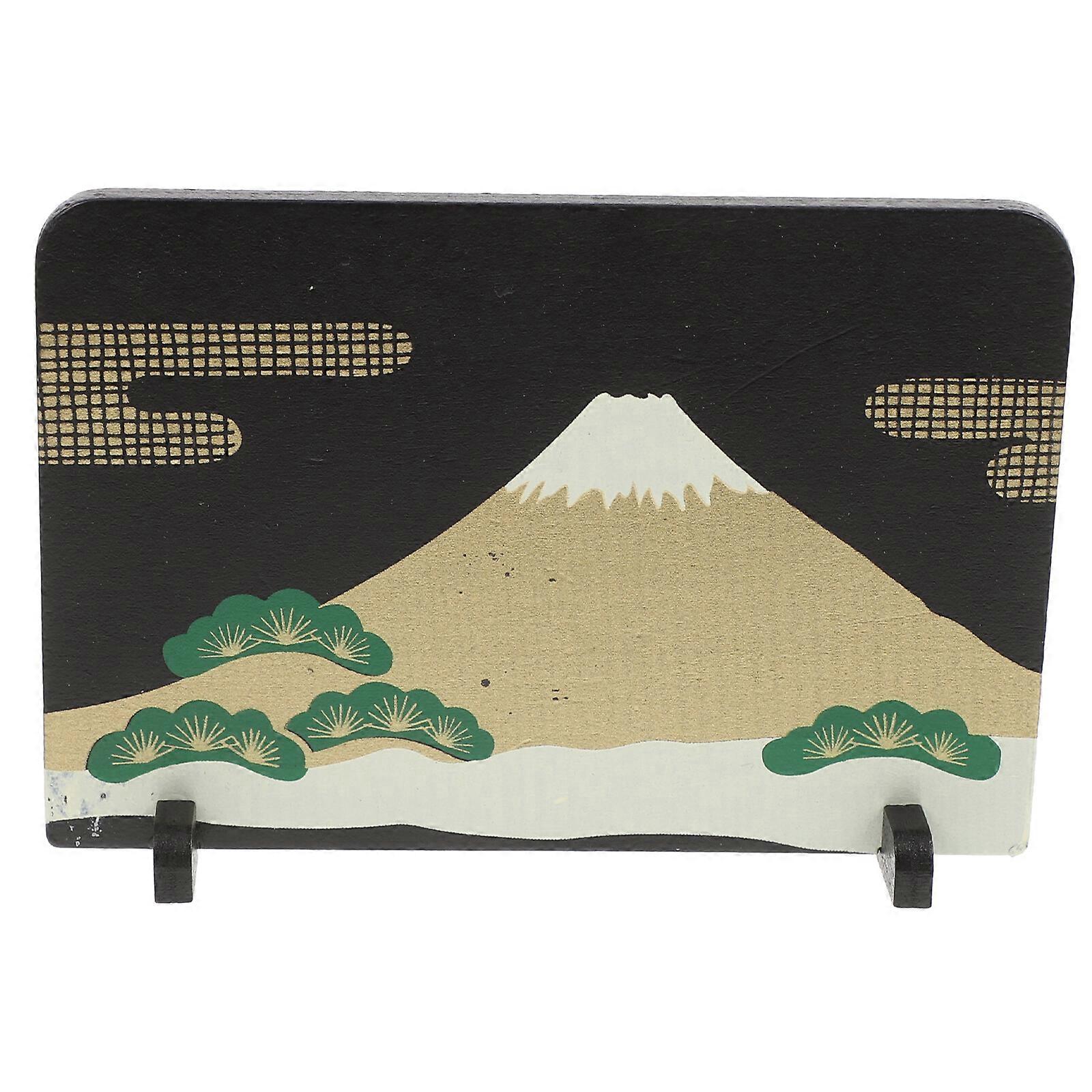 Miniature Screen Decorative Screen Mini Japanese Style Screen Model Desktop Decoration