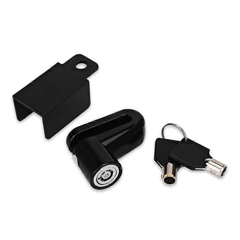Alloy Motorcycle Lock Security Anti-theft Bicycle Locks Portable Security Protection Motorbike Accessories Disc Lock with 2 Keys