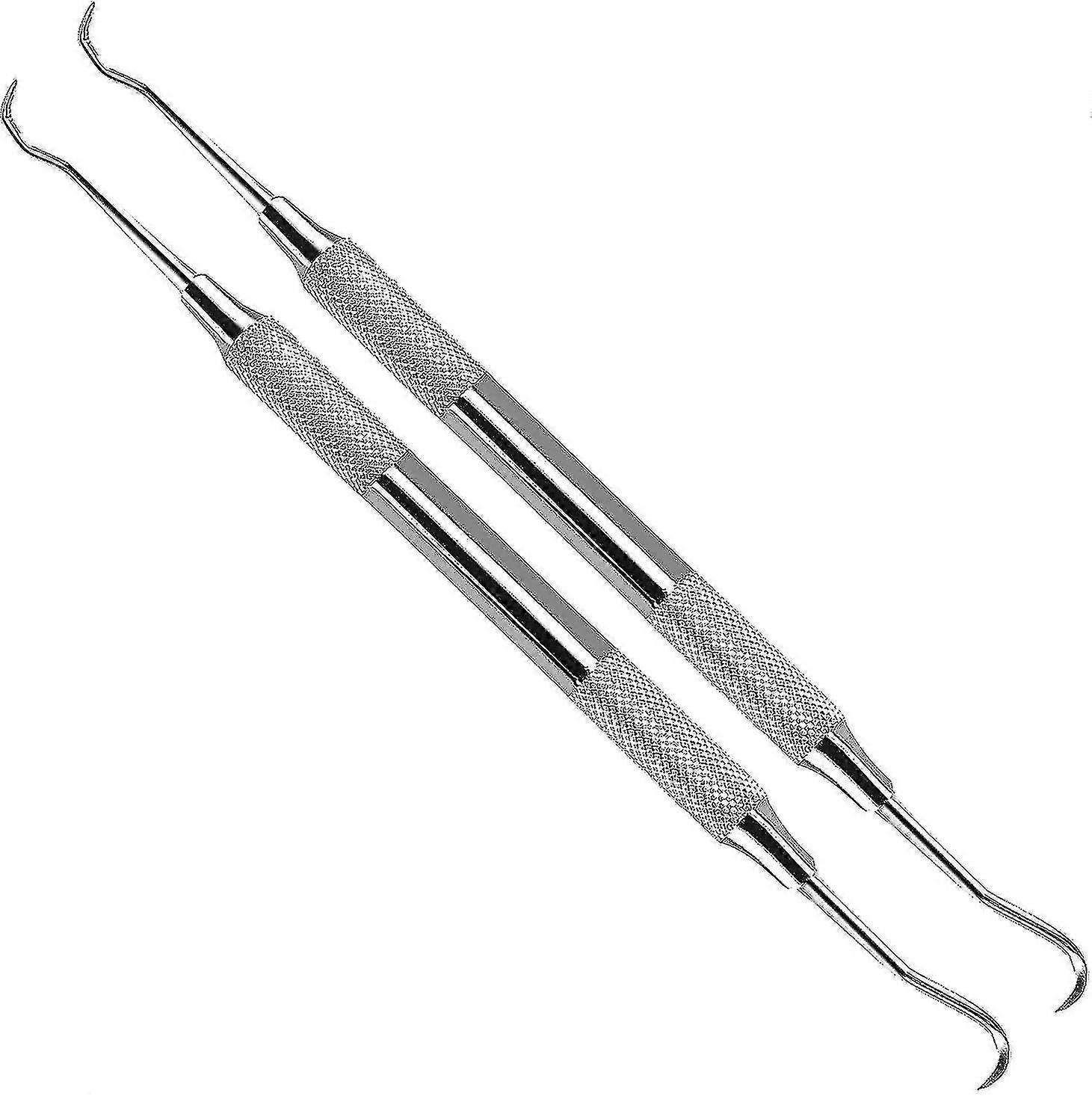 Professional Tartar Scraper Tool -double Ended Tartar Remover For Teeth(pack Of 2) A
