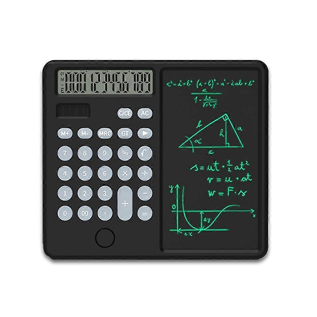 Electronic Memo Pad Calculator 12-digits With Lcd Calculators Multi-functional