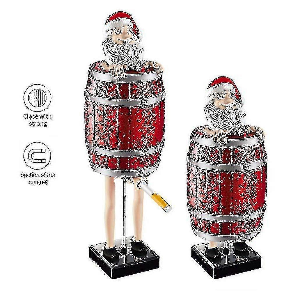 נייד סנטה קלאוס סיגריות מתקן יצירתי אוטומטי סיגריות מקרה אחסון מצחיק בית קופסת עישון כלי עישון G