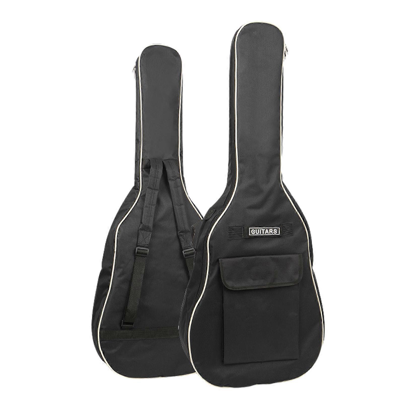 Ny 41 tommers gitar gig bag polstret sak ryggsekk doble stropper myk 5 farge
