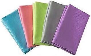 5-Pack Microfiber Cleaning Cloths, Window Mirror Cleaning Cloths, Cleans Kitchens Without Marks, Random Colors