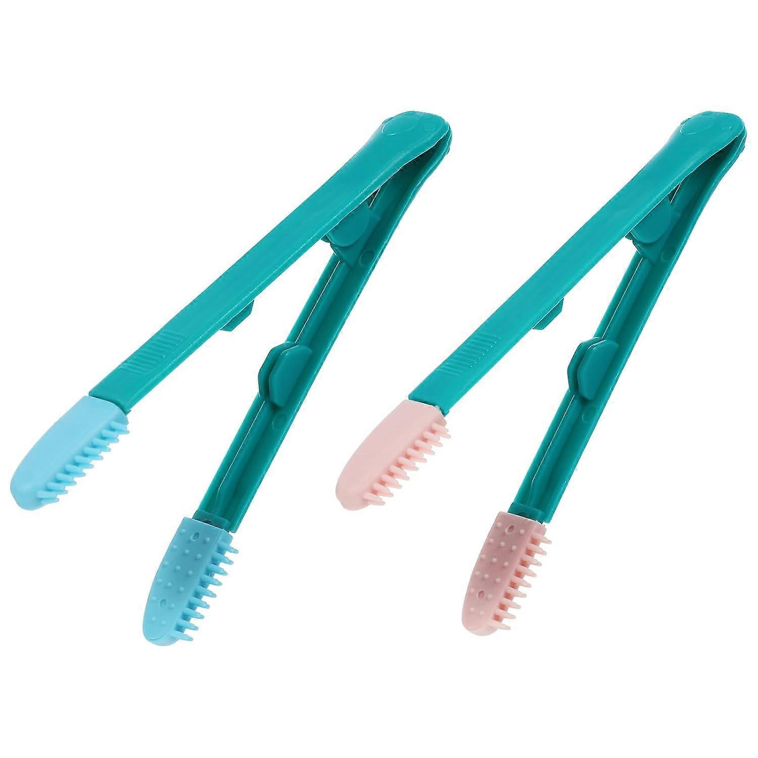 مزيل بقع القط: فرشاة مشط عين متعددة الوظائف 2 قطعة مشط اصطباك الأليفة الصغير