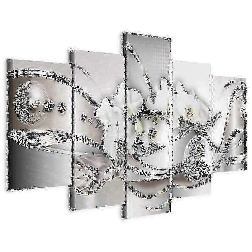 Toile impression - danse perle d’orchidées