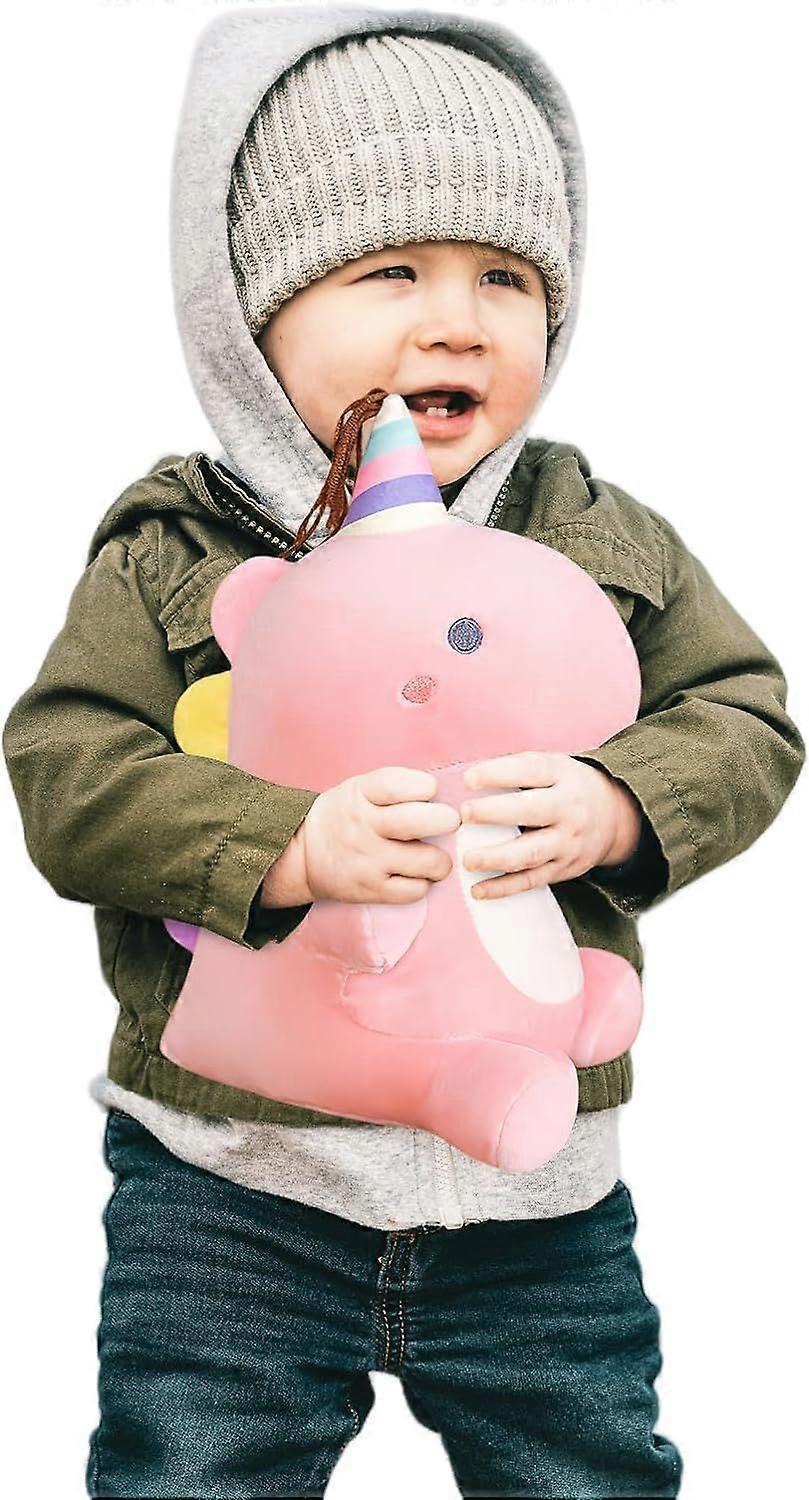 SBSG Dinosaur Stuffed Animal Plush Toys, Cute Dinosaurs with Unicorns Plush Toy Dolls, Soft Dino Plushies for Kids Plush Doll Gifts for Boys Girls (Pi