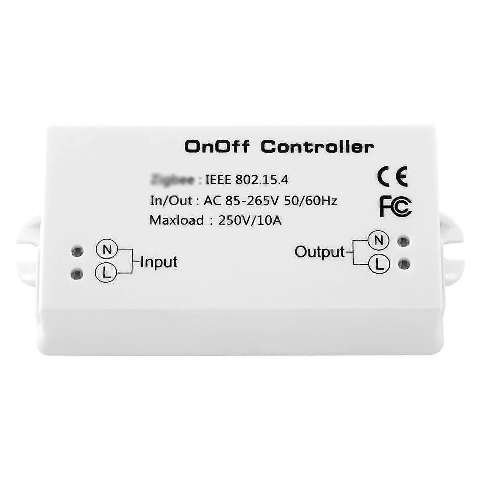 Zigbee On/Off Controller S-mart Switch APP Remote Control Intelligent Home Module Light Dimmer Controller Zigbee Bridge Hub AC85-265V 10A