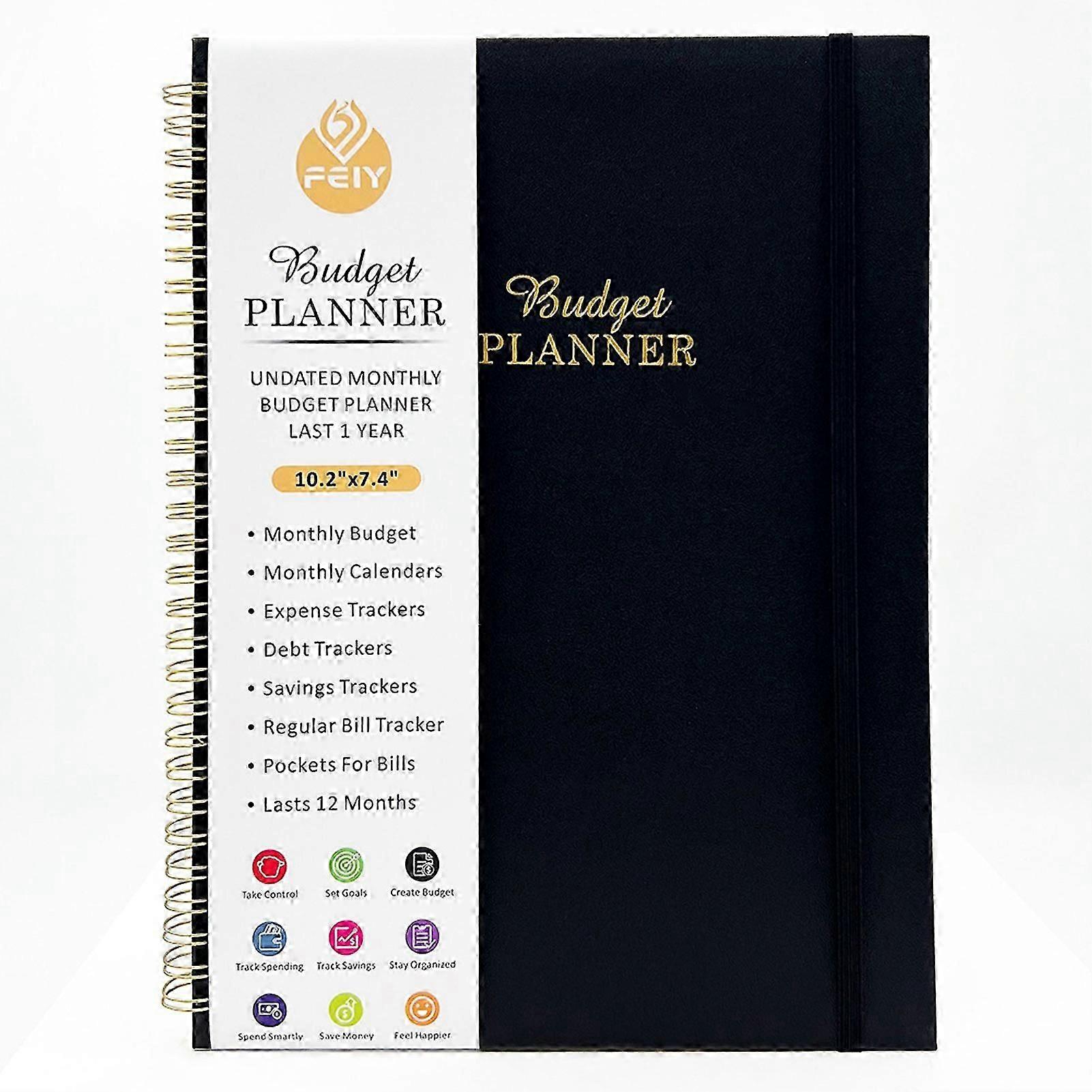 Budgets Planner Guided Personal-Finance Made Easy Notebook Personalized Efficient Life Finance Journal