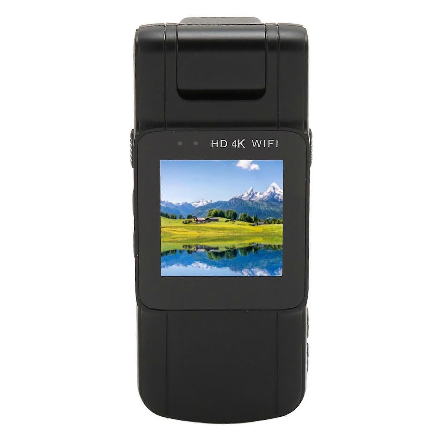 Mini WiFi Wearable Camera HD APP Control Magnetic Portable Wireless Back Clip Video Recorder for Law