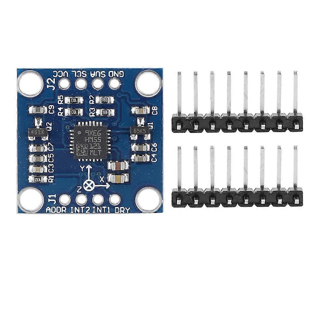 LSM303DLH Triaxial Acceleration E-Compass Magnetometer Development Board