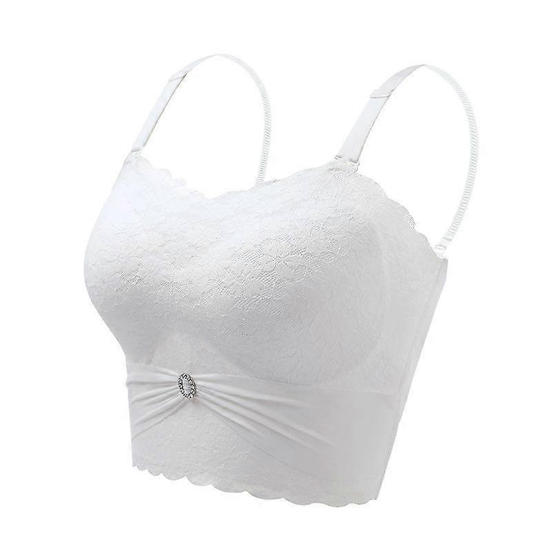Strapless Top Tube Bra Women Ladies Top Underwear Gather Non-slip Tube Top Summer Invisible Plus Size Bralette