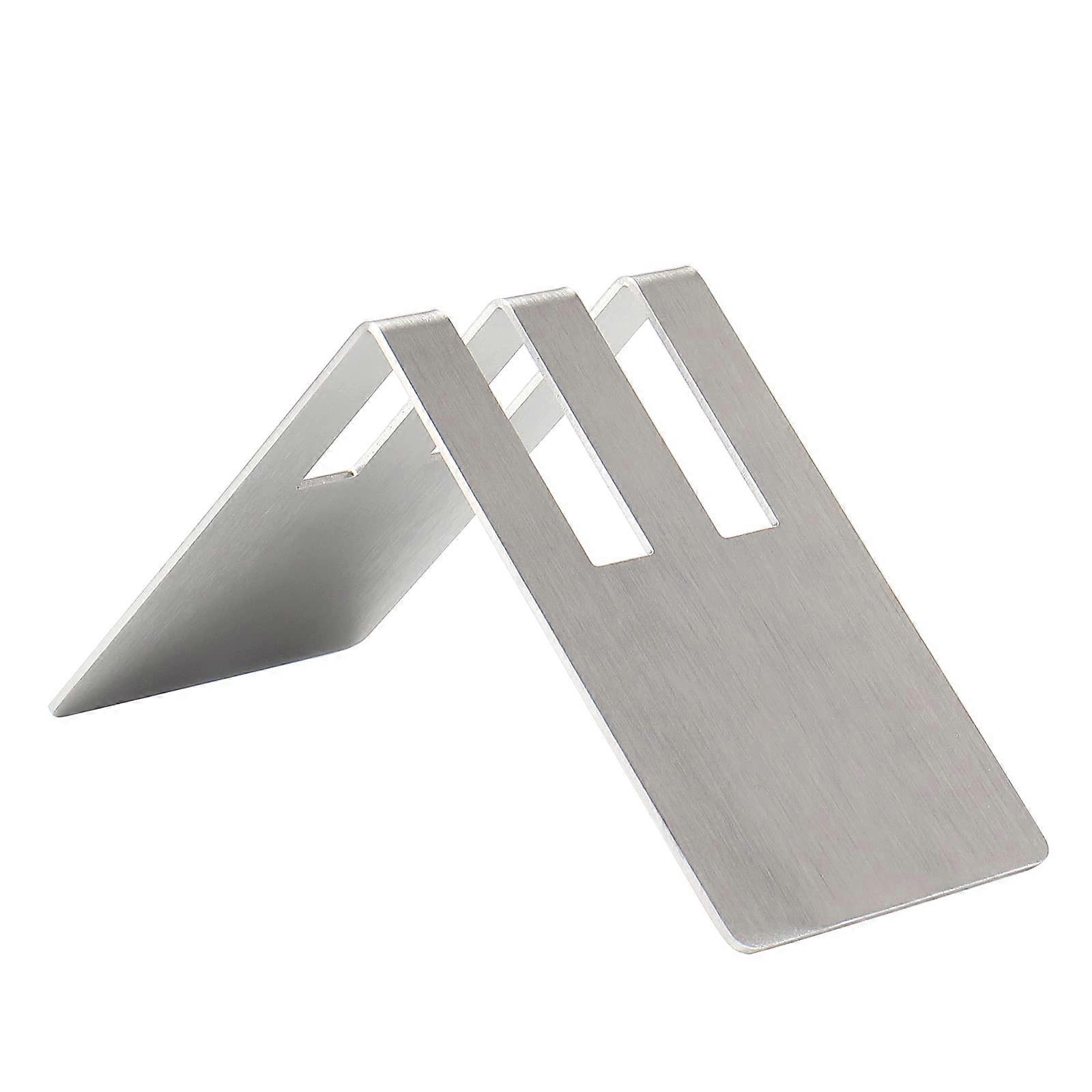 Double-Slot Stainless Steel Coffee Filter Paper Holder Rack For Coffee Filter Papers Rust-Resistant 2-Slot Design
