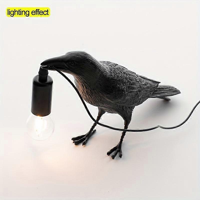 1PC Resin Wall Lamp Animal Decoration Bird Table Lamp Nordic Simple Creative Bedside Night Lamp
