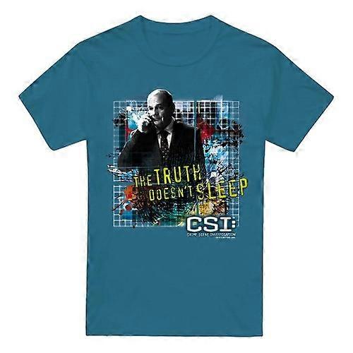 CSI Mens Truth Doesn't Sleep T-Shirt