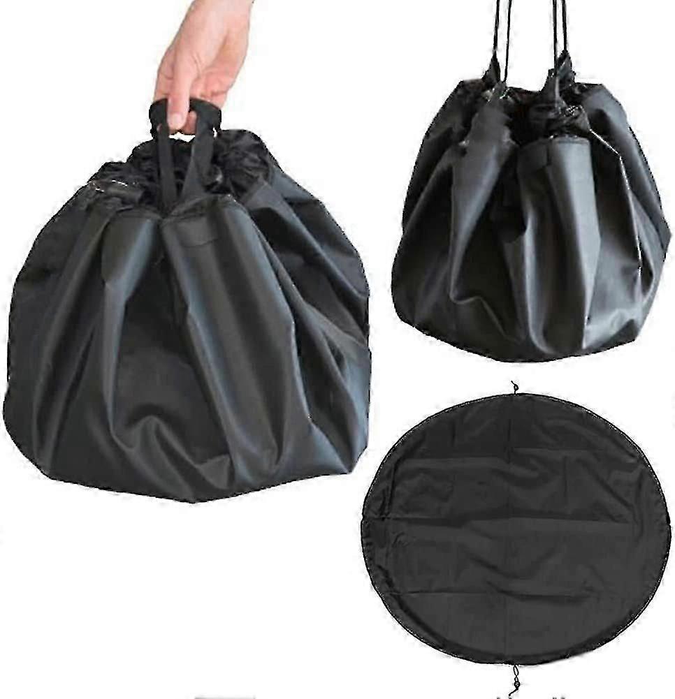 Waterproof Changing Mat & Bag, Heavy Duty, Ideal For Wetsuits, Watersports, Swimming And Outdoors(1pcs, Black)