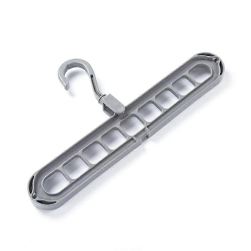 Multi-port Support Hangers 9 Hole Clothes Drying Rack Multifunction Plastic Clothes Rack Drying Hanger