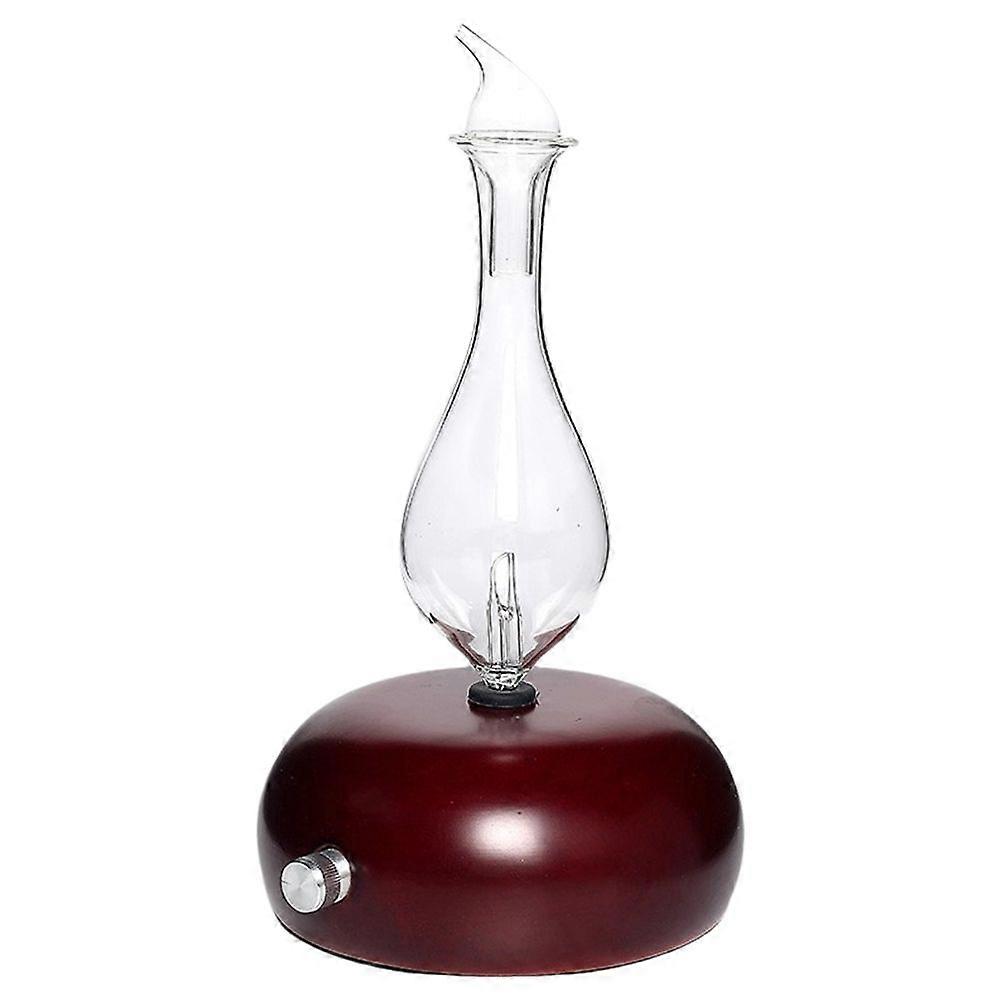25ML Solid Wood Glass Automatic Aroma Diffuser Silent Essential Oil Atomizing Air Humidifier for Be
