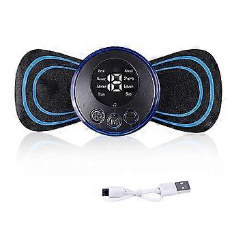 Mini-Massagemachine 8 Modi Lage Frequentie Navulbare Volledige Lichaamspijnverlichting Therapie Apparaat Fysiotherapie Instrument Spierstimulator