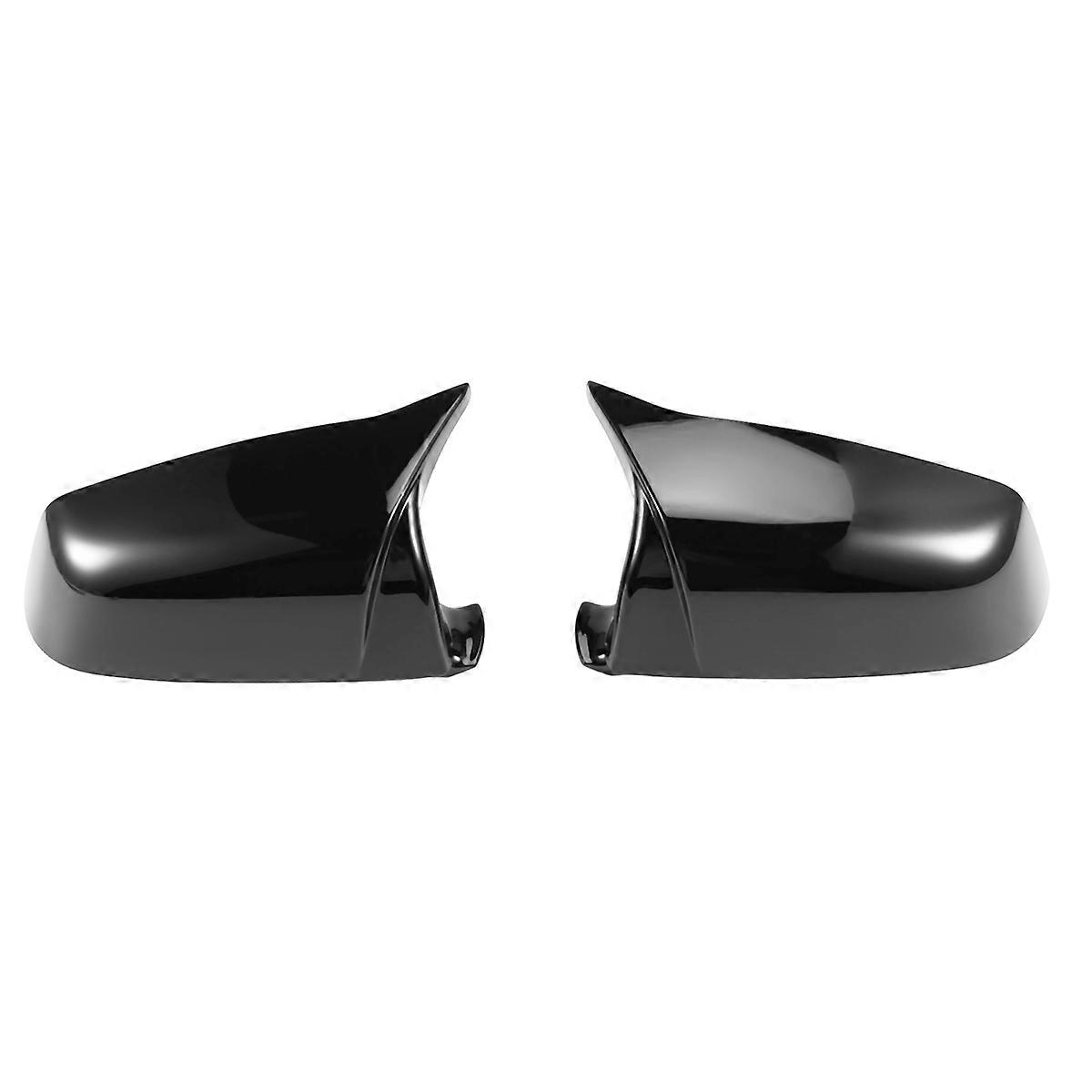 Side Wing Rearview Mirror Cap for 5 6 7 Series E60 E61 E63 E64 F06 F07 F10 F11 F13 F01-F04 Black