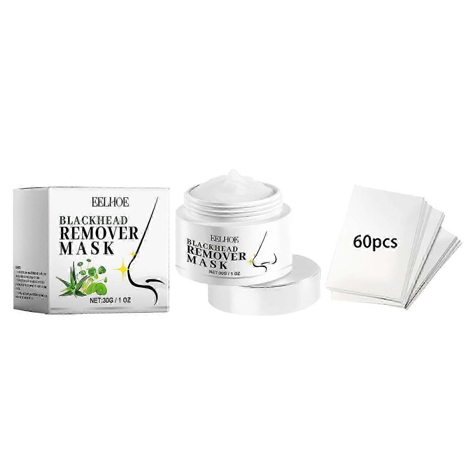 ExquisiteEffectively Cleansing Deep Blackhead Remover Strip,Blackhead Mask Pore Strips, Deep Cleansing for All Skin Types