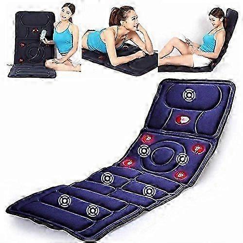 Body massager far infrared vibration massage pad to relieve back fatigue mattress waist and neck mas