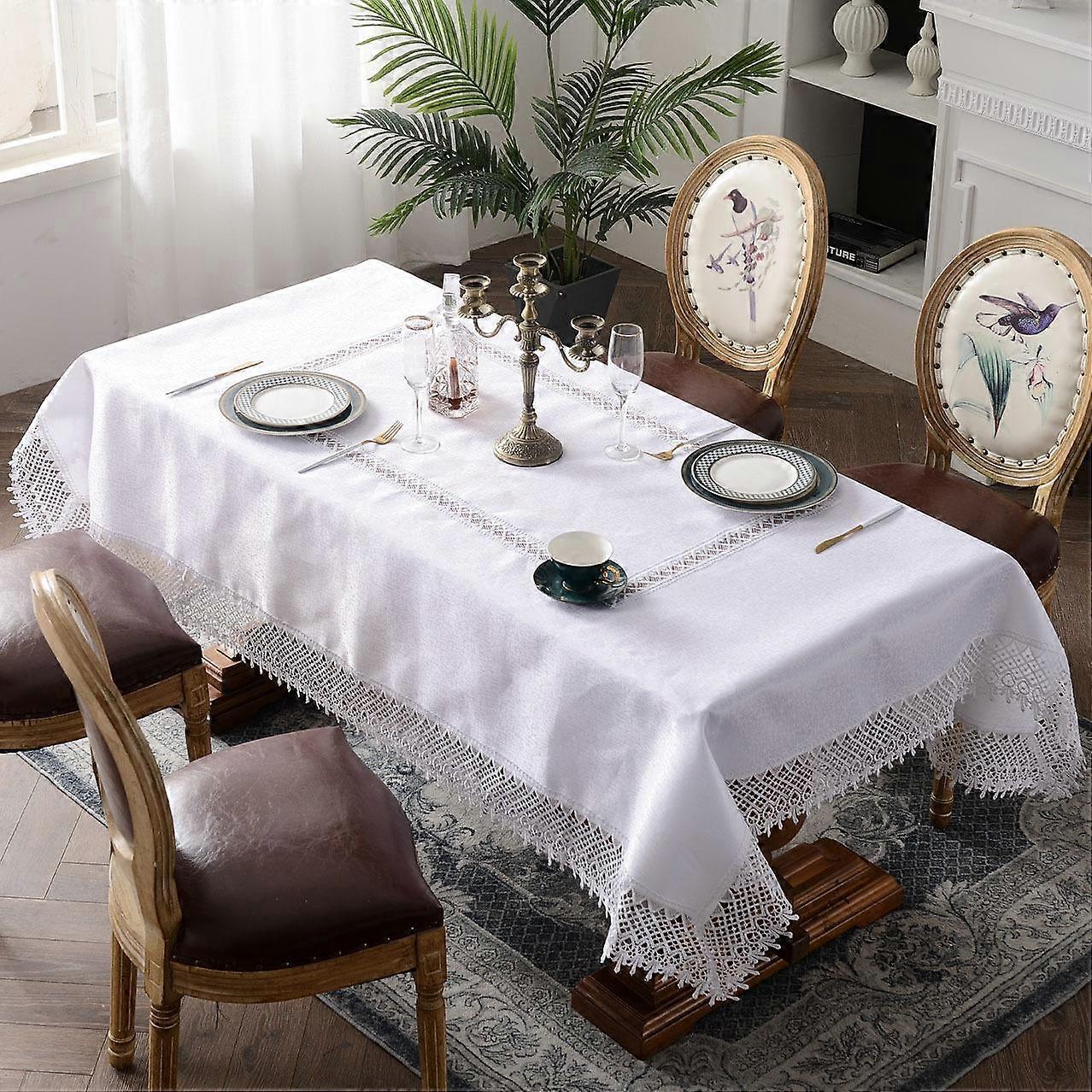 Ins Style Tablecloth Modern Minimalist Western Style Tablecloth Home Decoration Coffee Table Cloth Tablecloth White Tablecloth