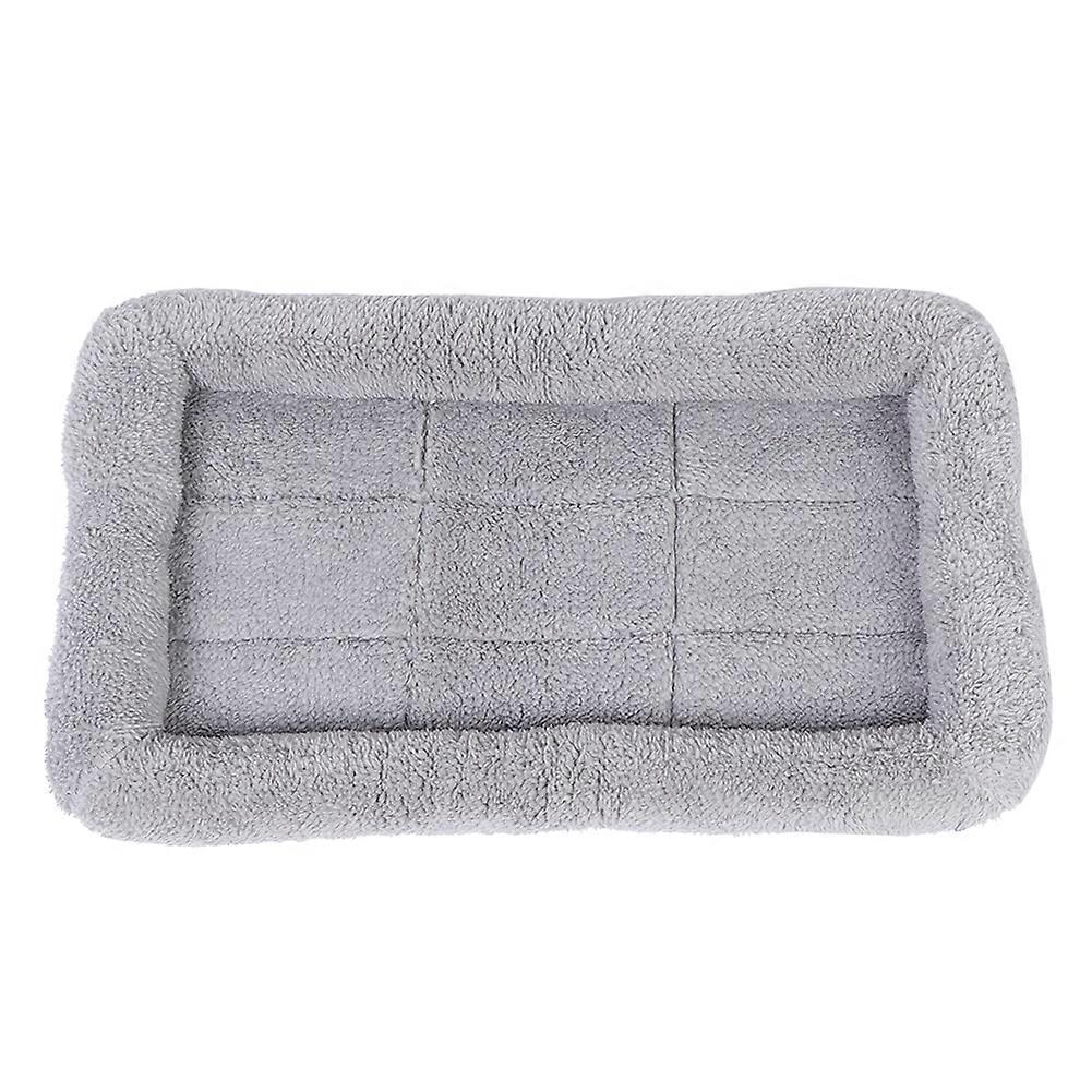 Short Plush Pet Dog Cushion Mat Bed for Winter, Cozy Nest for Small to Medium Dogs, Soft Warm Material, Machine Washable