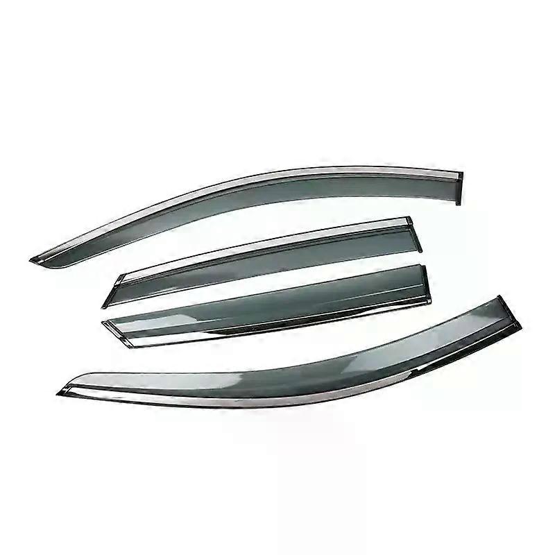 قناع نافذة متوافق لتويوتا فيتز XP90 ياريس دايهاتسو كاراد 2006 ~ 2011 تنفيس المظلة الشمس المطر الدخان الحرس غطاء عاكس الملحقات