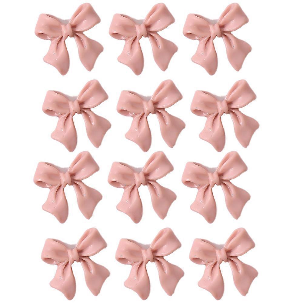 3D Bowknots Resin Decor, Nail Art Design Enhancers for Creative Personalization, Flat Back Charms for DIY Projects, Add a Dash of Creativity to Your