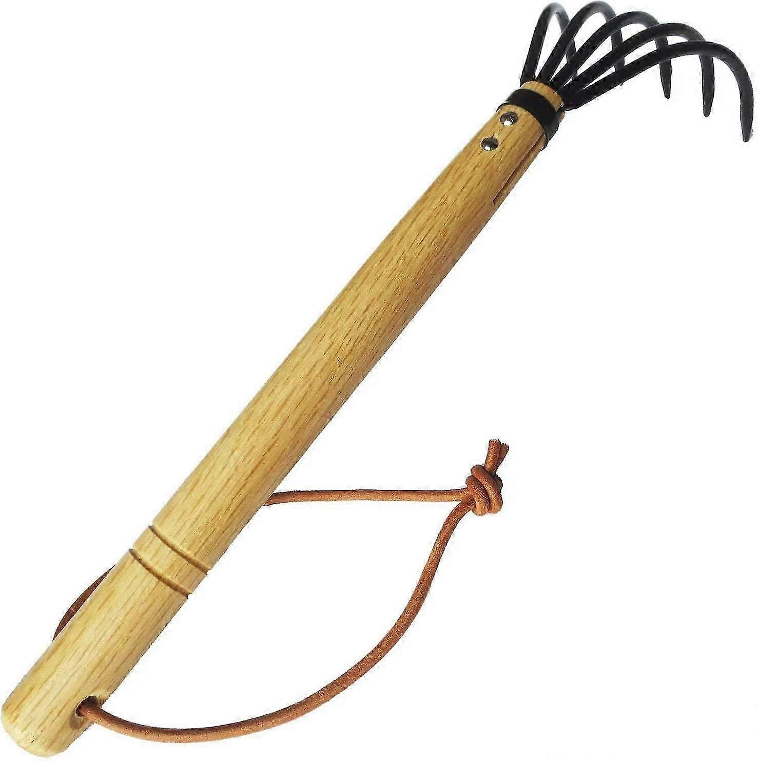 Hand Rake,Portable Digging Tool Mini Steel Rake For Garden Transplanting Tool