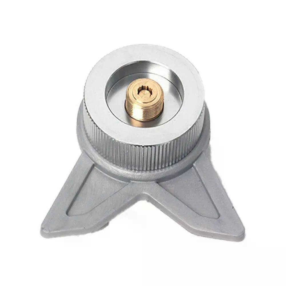 1PC Multi-Functional Outdoor Gas Tank Support Adapter With Anti-Leakage Self-Locking Device Camping Accessories