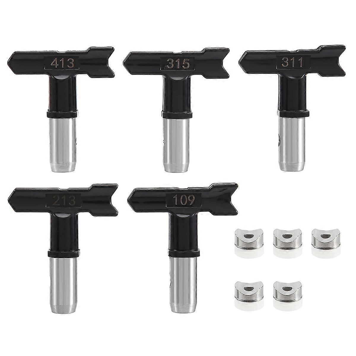 5 Pieces Tips Reversible Tip Airless Nozzles