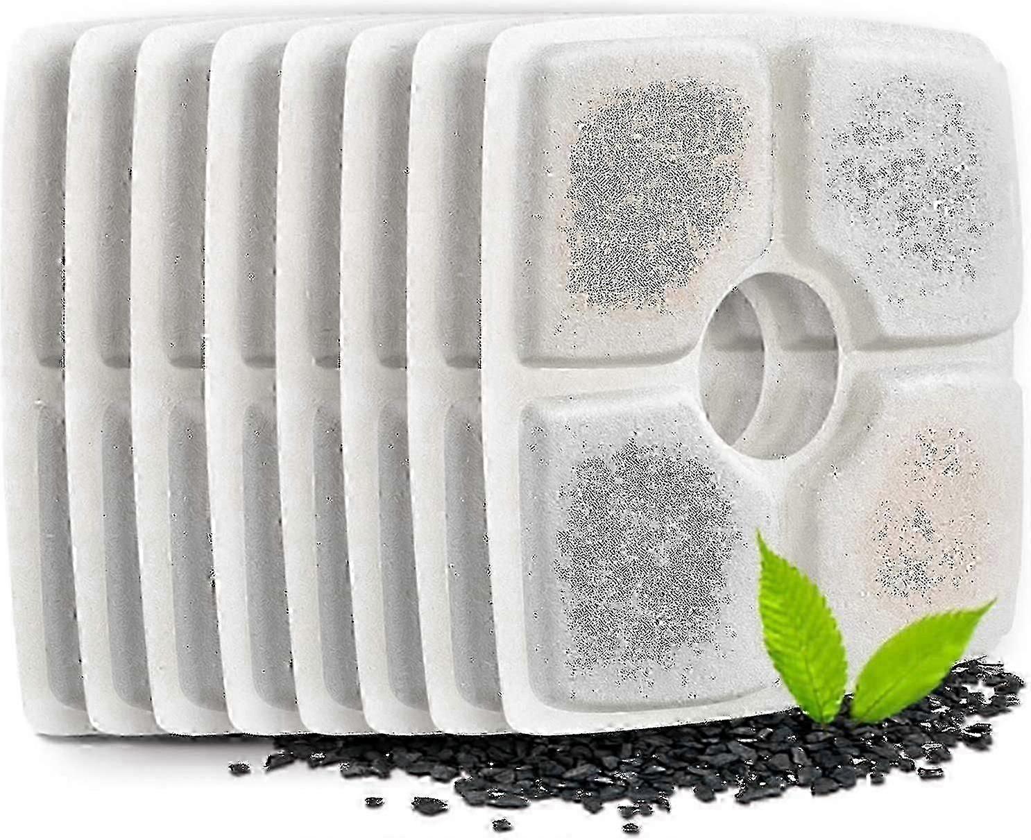 8 Pack Replacement Filter Is Suitable For Pet Fountain